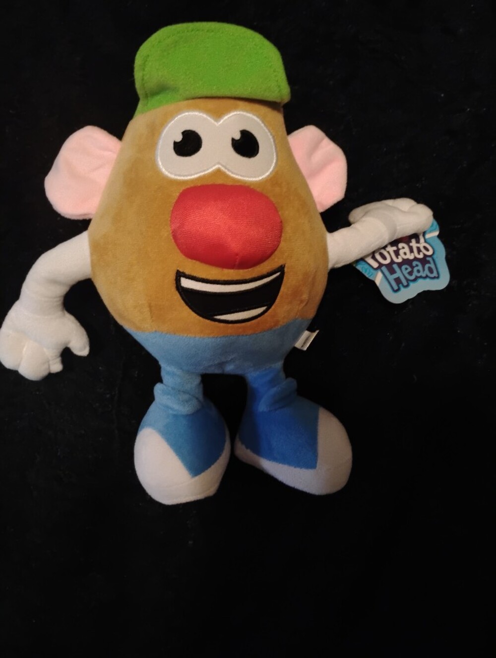 Plush Toy - Blue, Brown, Red